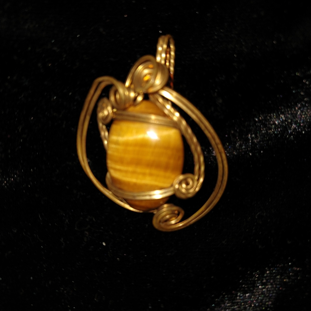 Tiger's Eye Necklace Pendant